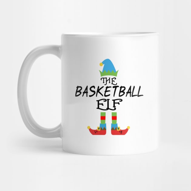 The Basketball Elf Matching Family Group Christmas Party SANTA by CareTees